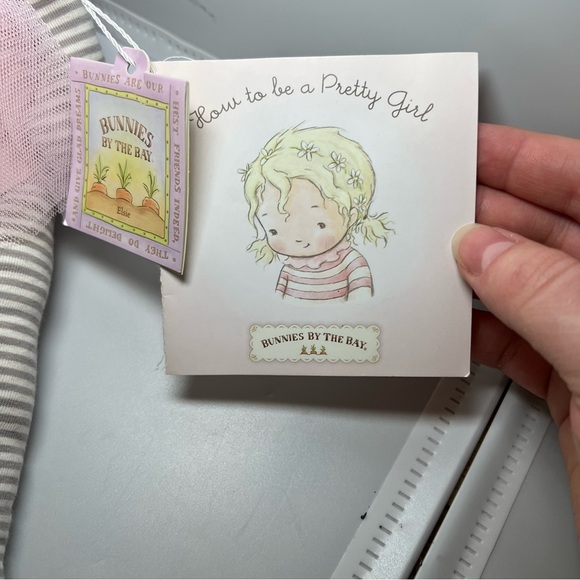 Bunnies By The Bay 14" Blonde Elsie Pretty Inside Doll, Baby's First Plush Doll - Picture 2 of 5